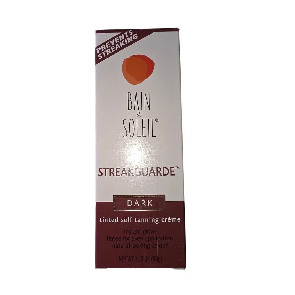 Bain de Soleil Streakguarde‎ Dark Tinted Self Tanning Creme 3.12oz Vintage 2001